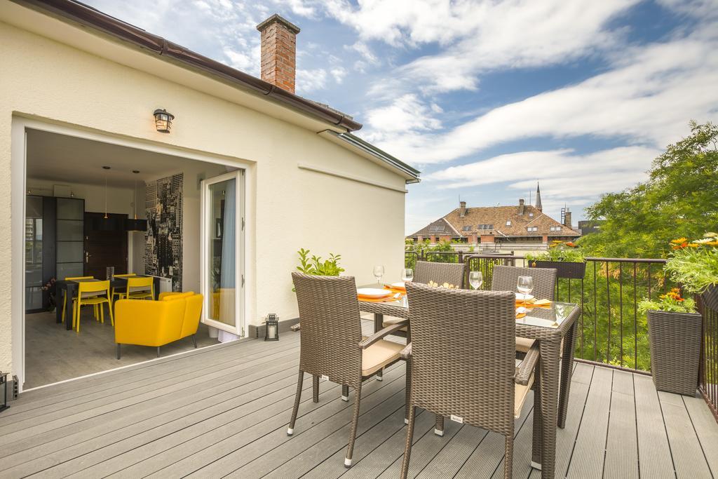 Terrace Apartments At City Park Budapest Bagian luar foto