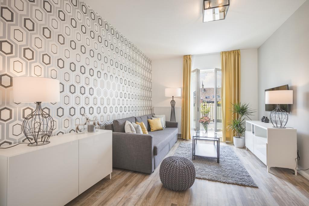 Terrace Apartments At City Park Budapest Ruang foto